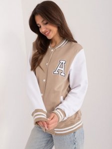 Bluza-RV-BL-7670.31-beżowy rozmiar - L/XL