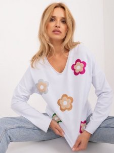 Bluzka-DHJ-BZ-6679.22-biały rozmiar - ONE SIZE