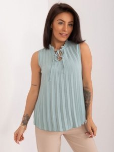 Bluzka-D50121F11207A-pistacjowy rozmiar - L