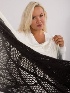 Szalik-AT-SZ-602.61-ecru rozmiar - ONE SIZE