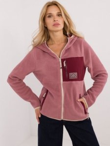 Bluza-D20001M02671A3-ciemny różowy rozmiar - M