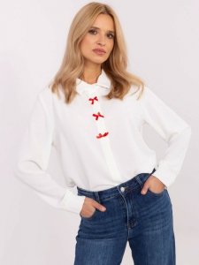 Koszula-MI-KS-91540.59P-ecru rozmiar - ONE SIZE