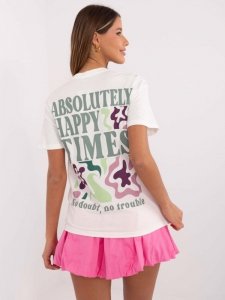 T-shirt-D12022AC02645G-biały rozmiar - XL