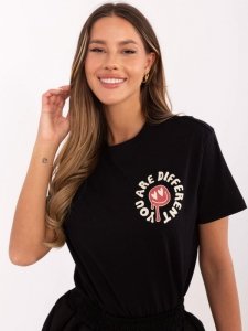 T-shirt-D12022AC02645E-grafitowy rozmiar - XS