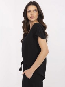 Bluzka-D73761M11171B-czarny rozmiar - XL