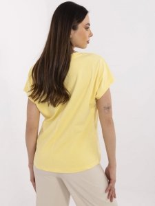 T-shirt-CLM-TS-1729.86-żółty rozmiar - XL