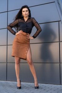 Bluzka Senariam Black 90570 rozmiar - L