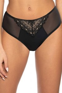 Figi Marion 3539/5 czarno-beżowe