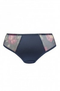 Ava Figi 1965 Navy flowers