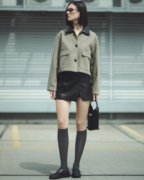 Podkolanówki 608 VISA