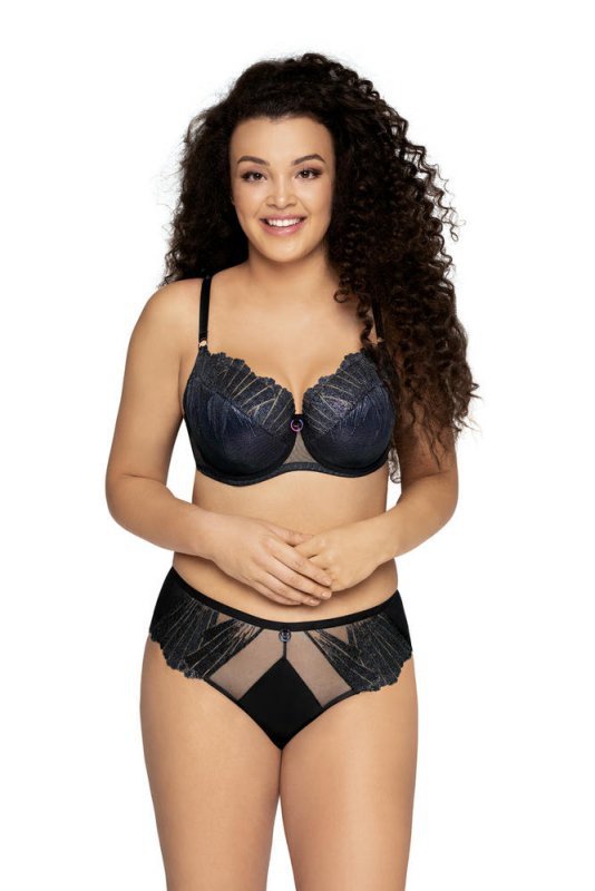 BIUSTONOSZ AV 1950 BLACK SEMI SOFT - GLAM ROCK AW2021/22