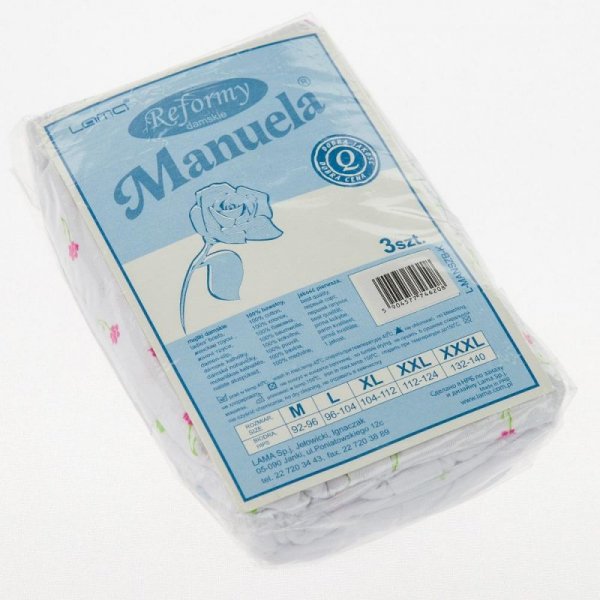 SZORTY DAMSKIE MANUELA W KWIATKI L-MANSZB-K