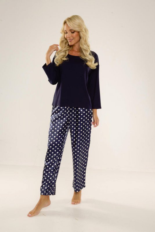 731 PIŻAMA MAGNOLIA 3/4 RĘKAW DŁUGIE SPODNIE