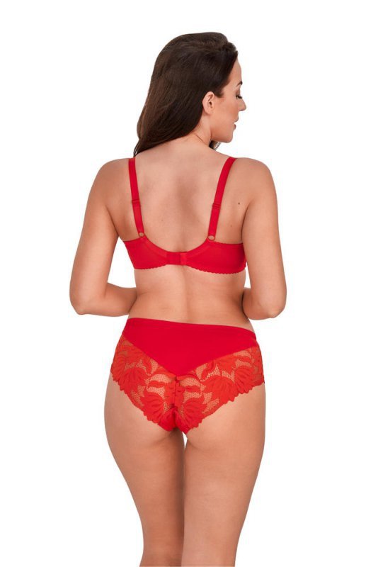 BIUSTONOSZ SEMI-SOFT KETO ART. BS01134 - GAIA_AW_2023 (CZERWONY, GRANAT)