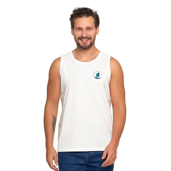 KOSZULKA MĘSKA BEZ RĘKAWÓW TANK TOP Z NADRUKIEM OTS1300-603