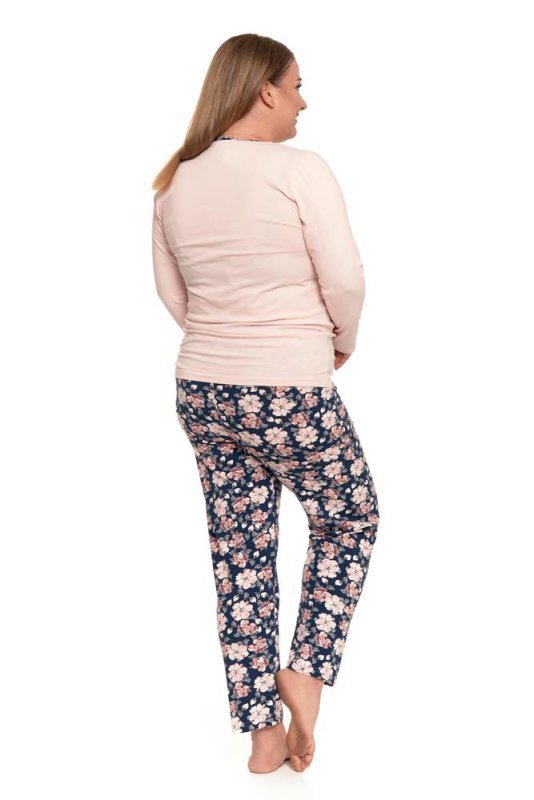 PIŻAMA DAMSKA PLUS SIZE PDD5600-003 - AW2023/24