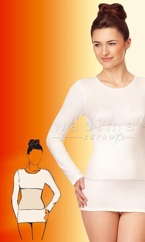 1R2002 PODKOSZULEK DAMSKI DŁUGI RĘKAW