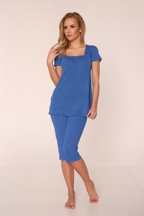 De Lafense PIŻAMA DE LAFENSE 919 KROPKI