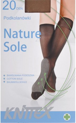 Knittex PODKOLANÓWKI KNITTEX NATURE SOLE