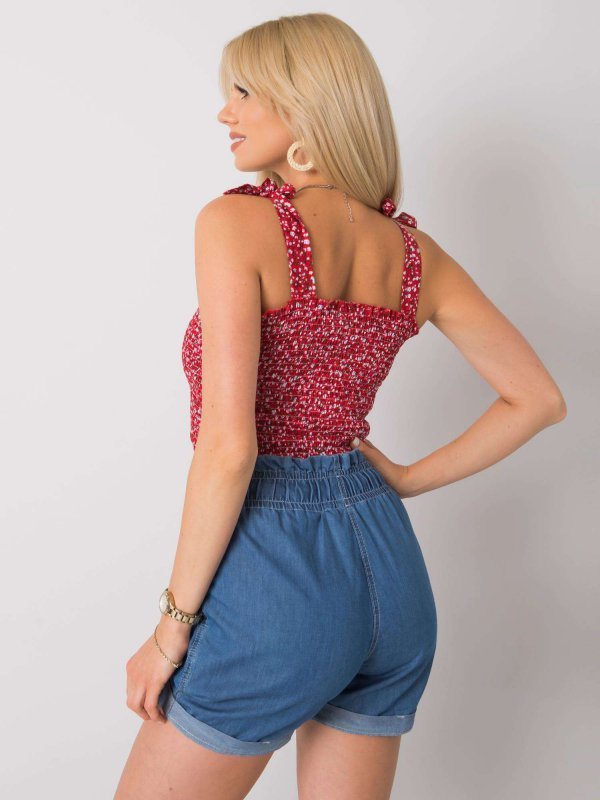 Top-RO-TP-2510-1.29P-czerwony rozmiar - S