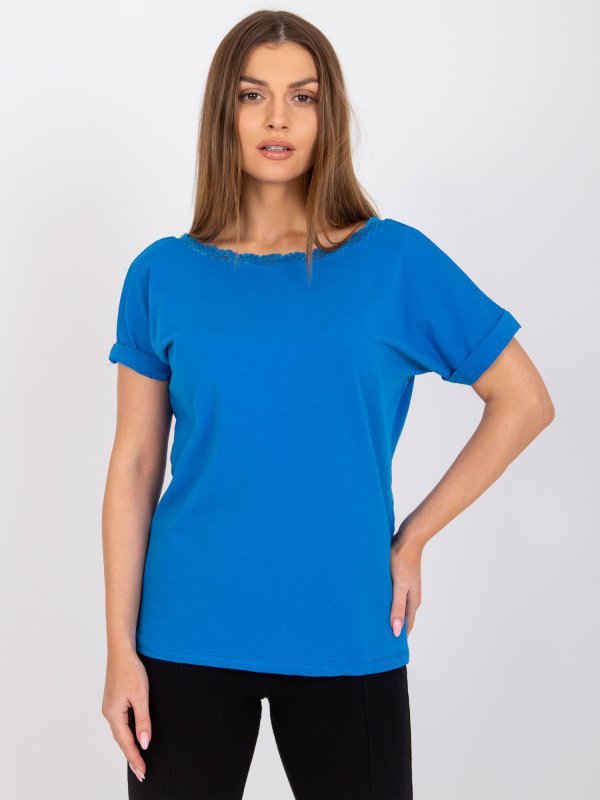 Bluzka-RV-BZ-7544.00-ciemny niebieski rozmiar - M