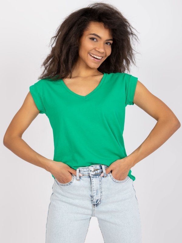 T-shirt-RV-TS-7543.12X-zielony rozmiar - L