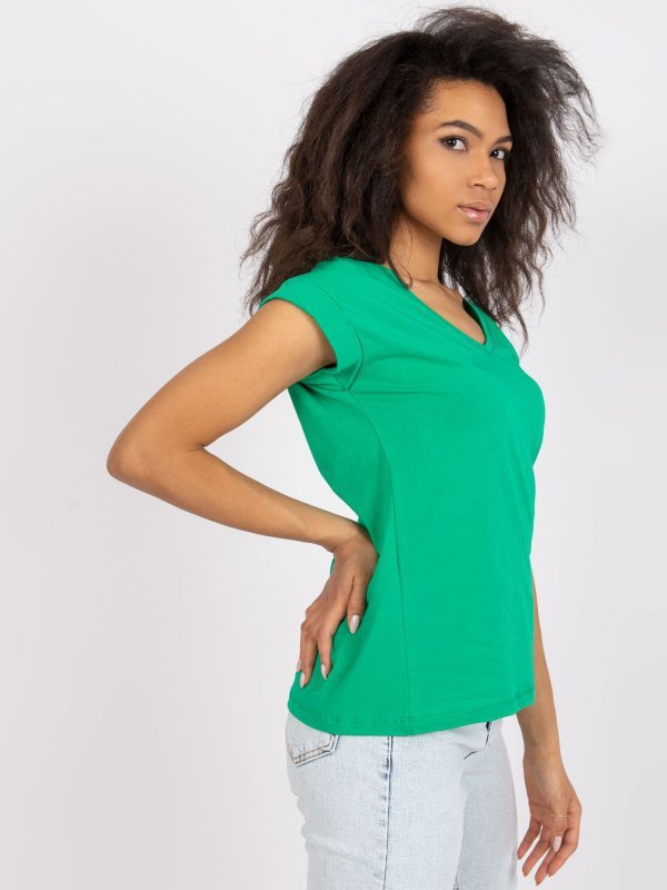 T-shirt-RV-TS-7543.12X-zielony rozmiar - L