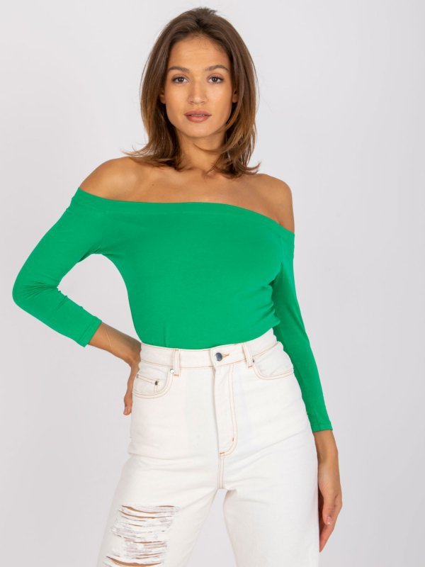 Bluzka-RV-BZ-4692.88-zielony rozmiar - XL