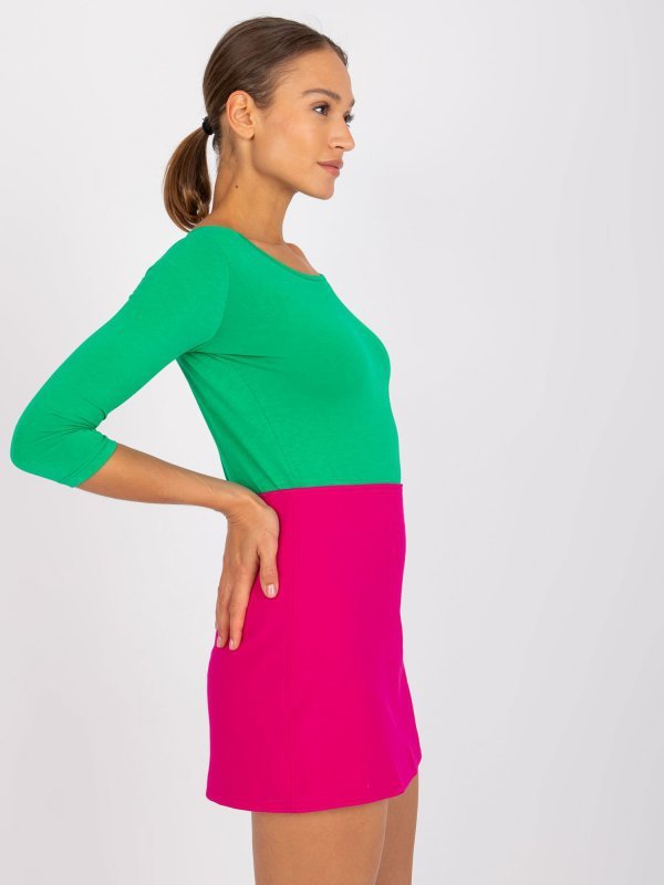Bluzka-RV-BZ-4690.67-zielony rozmiar - XL