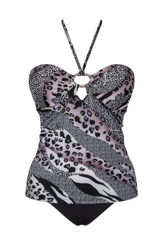 Strój kąpielowy  Onorata LC 19067 Grey Szary LivCo Corsetti Fashion rozmiar - M