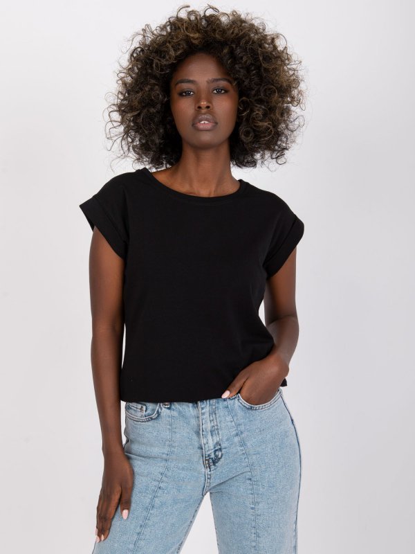 T-shirt-RV-TS-4833.68P-czarny rozmiar - XL