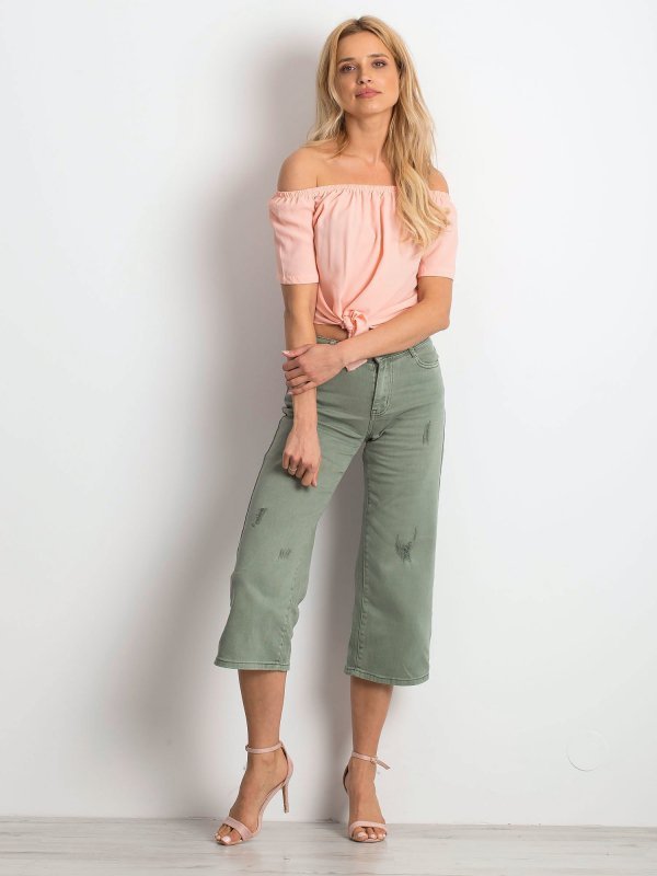 Spodnie jeans-JMP-SP-B102.32P-khaki rozmiar - 34