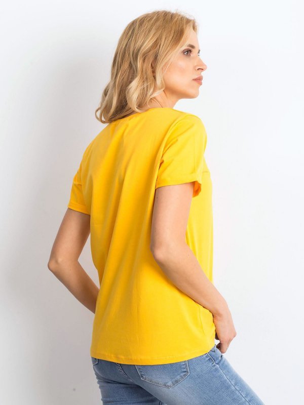 T-shirt-RV-TS-4838.14P-jasny pomarańczowy rozmiar - L