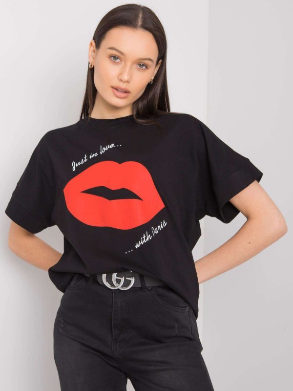T-shirt-RV-TS-6726.84P-czarny rozmiar - L/XL