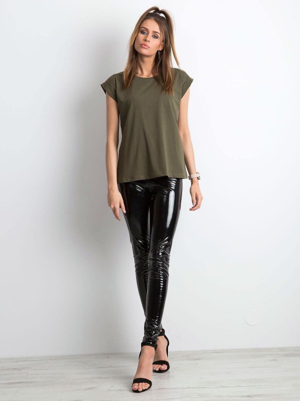 T-shirt-RV-TS-4833.36P-khaki rozmiar - S