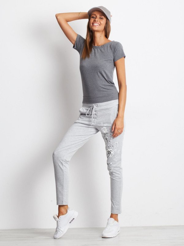 T-shirt-PL-BZ-1529.00-ciemny szary rozmiar - XXL