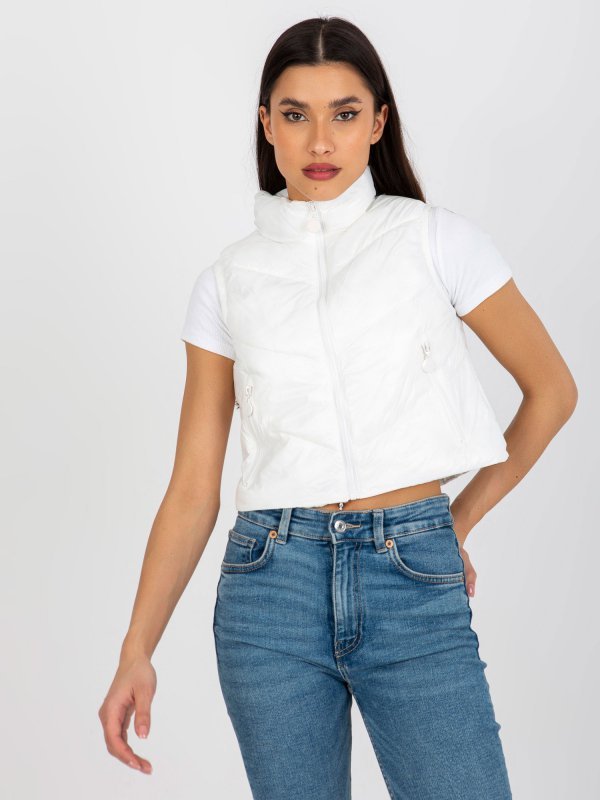 Kamizelka-NM-KZ-H-908.39P-ecru rozmiar - M