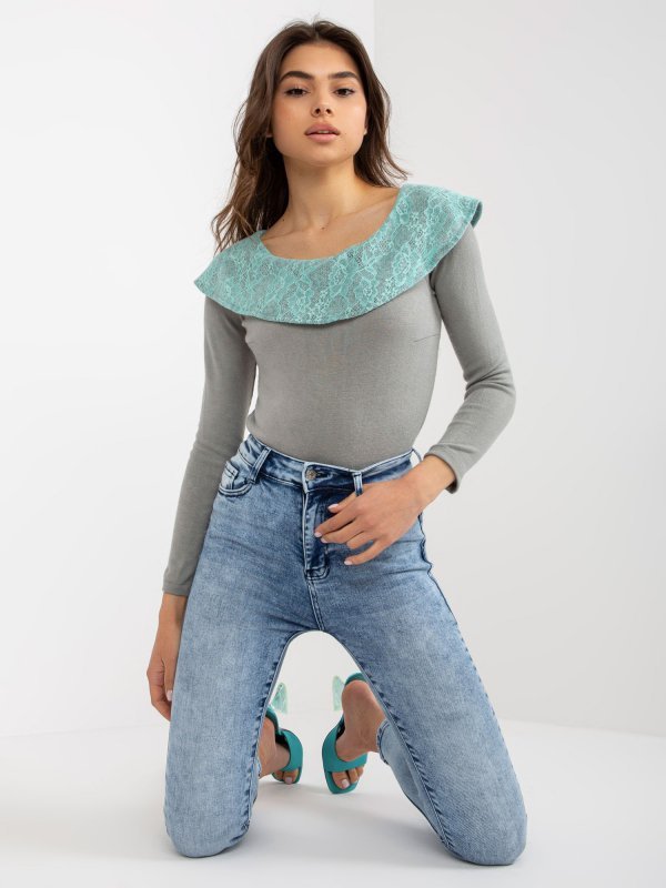 Spodnie jeans-NM-SP-K2818.04X-niebieski rozmiar - XS