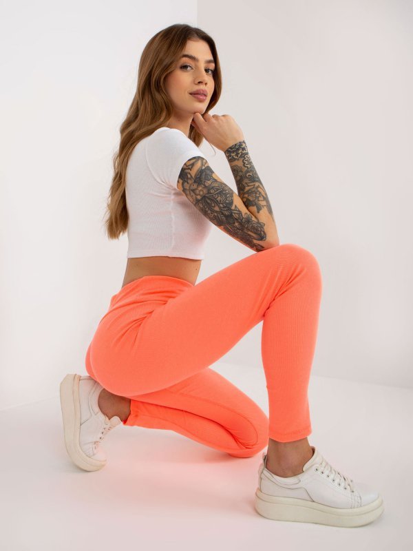 Leginsy-EM-LG-725.11-fluo pomarańczowy rozmiar - ONE SIZE