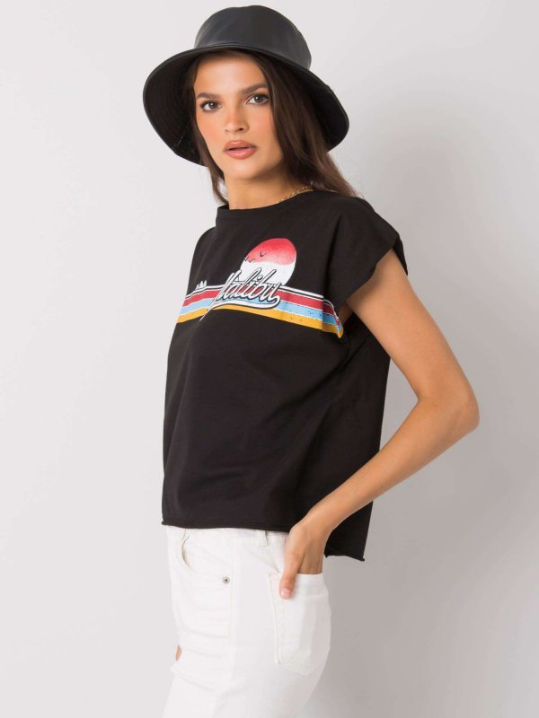Bluzka-FA-BZ-7139.73P-czarny rozmiar - ONE SIZE