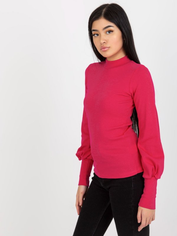 Bluzka-RV-BZ-5223.15-fuksjowy rozmiar - M
