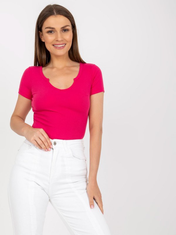 Bluzka-TW-BZ-BL-006.29X-fuksjowy rozmiar - XL