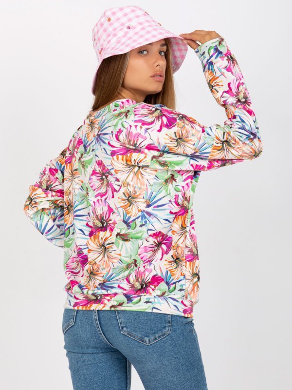 Bluzka-RV-BZ-8133.19P-ecru rozmiar - L/XL