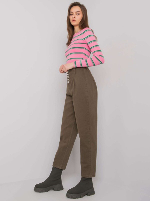 Spodnie jeans-MR-SP-5166-1.42-khaki rozmiar - 27