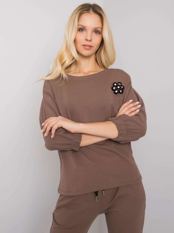 Komplet-RV-KMPL-7363.25P-brązowy rozmiar - L/XL