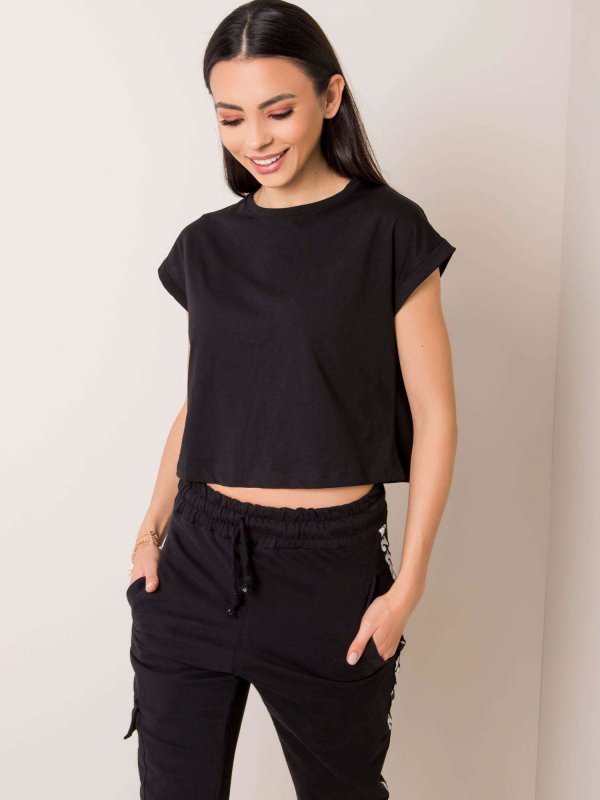 T-shirt-157-TS-2746.56P-czarny rozmiar - L