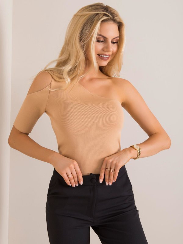 Bluzka-178-BZ-2181.78-camelowy rozmiar - one size S/M