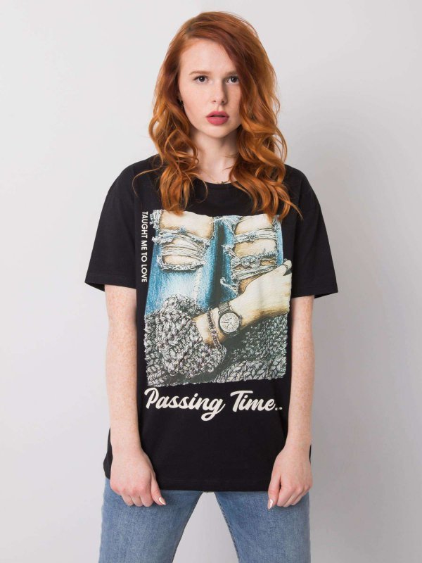 T-shirt-HB-TS-3047.33P-czarny rozmiar - M