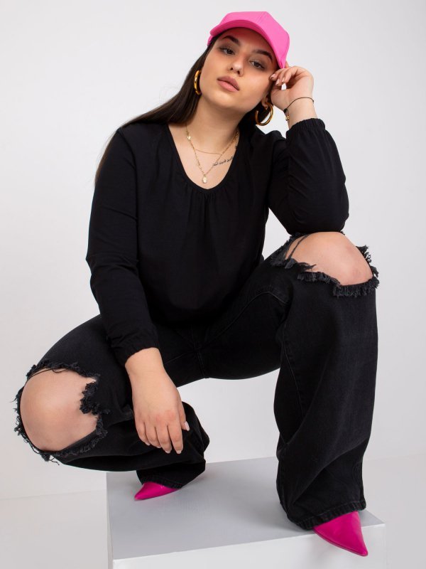 Bluzka-RV-BZ-6332.53P-czarny rozmiar - XL