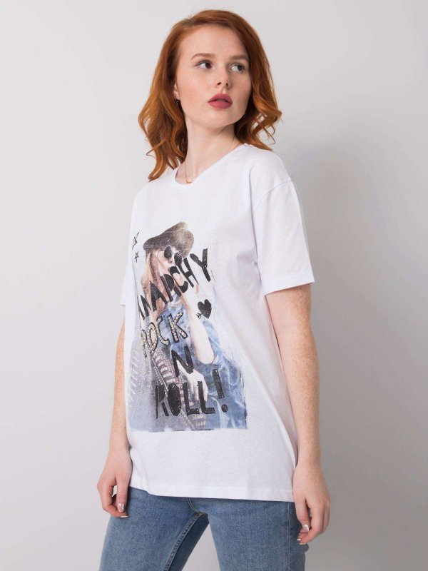 T-shirt-HB-TS-3052.67P-biały rozmiar - L